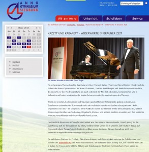 Radau im Anno Gymnasium Siegburg